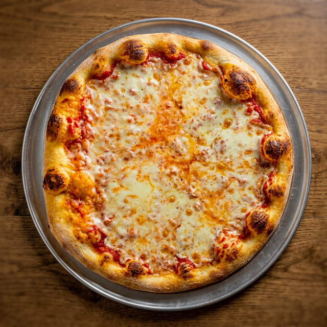 Cheese Pizza Extra Large.